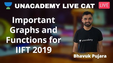 Important Graphs and Functions for IIFT 2019 by Bhavuk Pujara