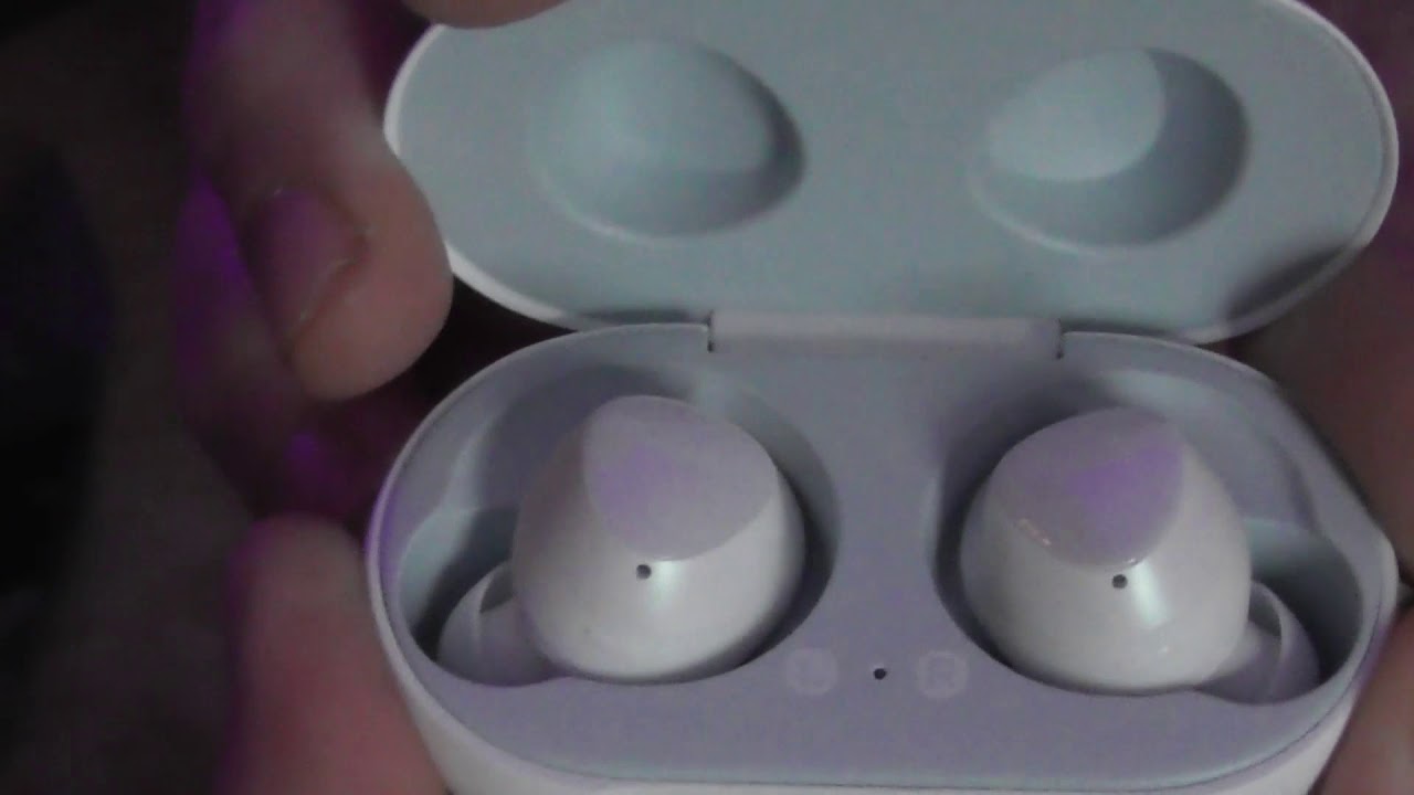 unboxing samsung earbuds - YouTube