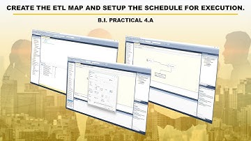 Practical No. 4.a | Business Intelligence | Create The ETL Map And Setup The Schedule For Execution.