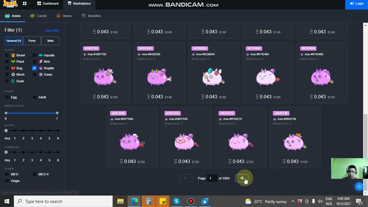 PINAKA-MURANG AXIE TEAM TO START NGAYONG OCTOBER (RRP Team)