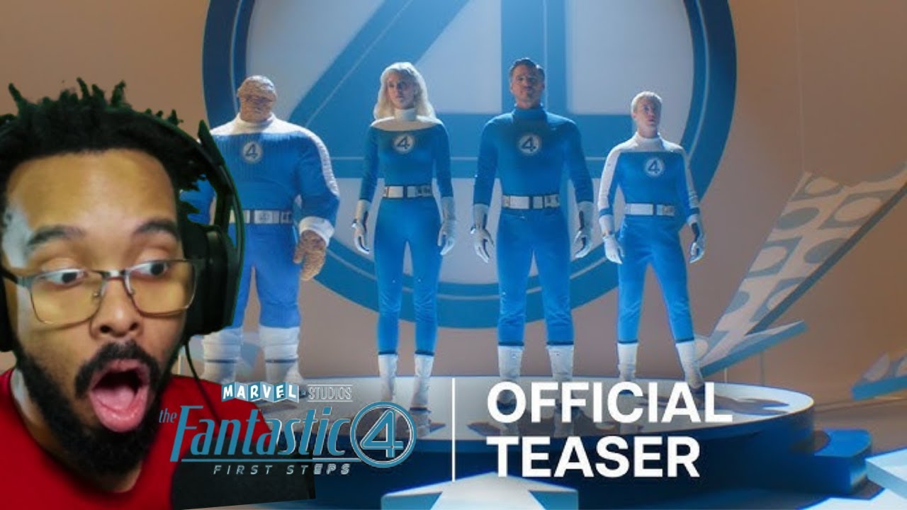 THE FIRST FAMILY IS HERE! | THE FANTASTIC 4: FIRST STEPS OFFICIAL TRAILER (REACTION)