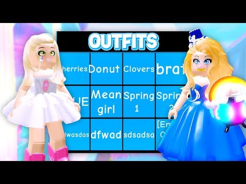 3 Spring Outfit Ideas For Royale High Royale High Roleplay Youtube - roblox girl outfit ideas roblox royale high