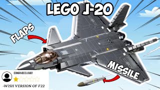 SMOOTHEST Lego Fighter Jet