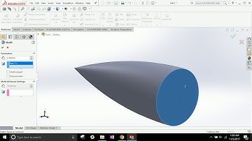 How to Design a Nosecone in Solidworks