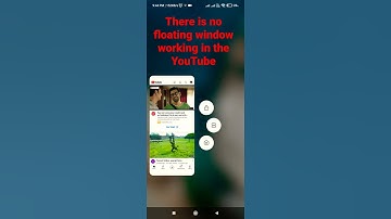 poco X3 floating window not working for YouTube app