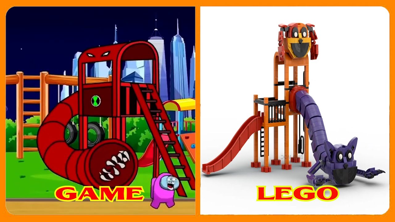 KUMPULAN MONSTER ⚔️ GAME VS LEGO!! Scary Monster Playground – Who Will Win?