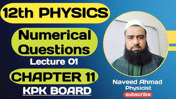 Numerical Questions | CH#11 | Electrostatics | Class 12 Physics