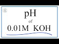 pH and pOH Relationships in Solutions