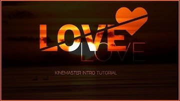 How To Make Name Intro in KINEMASTER/ANDROID PHONE