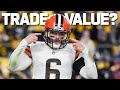 Does Baker Mayfield Have Trade Value? "It's Complicated" | Good Morning Football