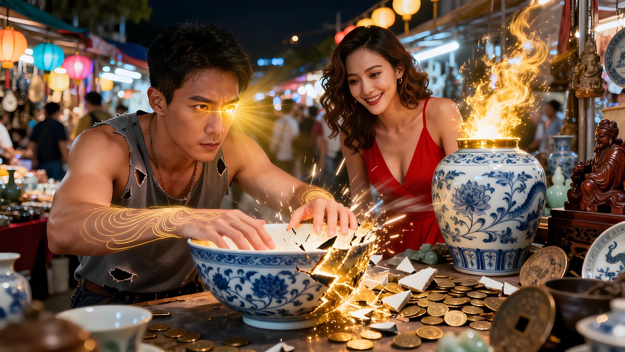 【新劇完結】🔥真假瓷器一眼看穿？看我利用祖傳石頭走上人生巔峰