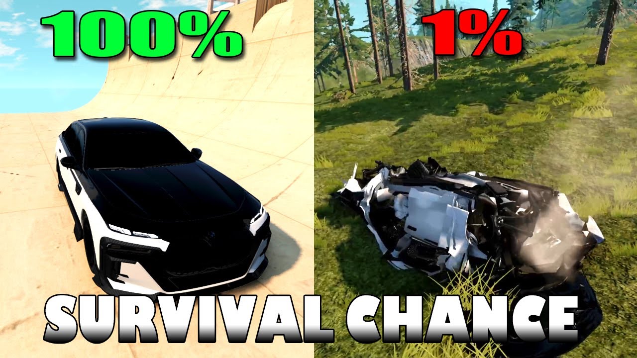 Realistic Survival Chance Crashes #9 | BeamNG.drive