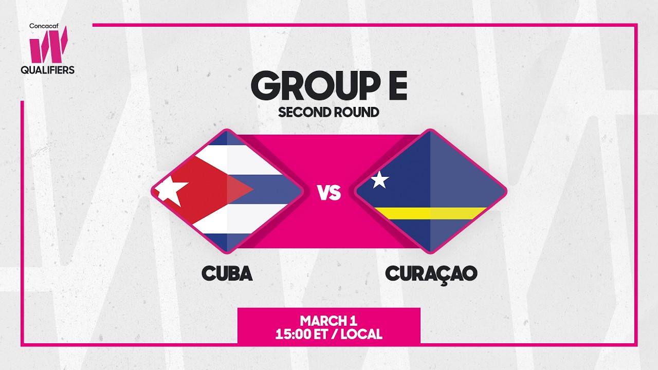 Cuba vs Curaçao | 2025/26 Concacaf W Qualifiers