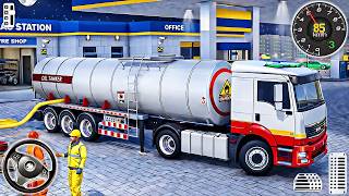 City Oil Tanker Route Game 3D - Truck Transport Driving Simulator Challenge | Android Gameplay screenshot 2