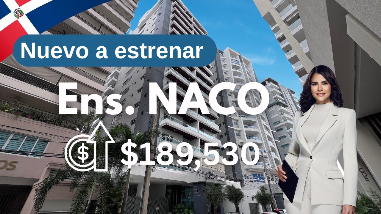 📍Ensanche Naco apartamentos de 1 y 2 habitaciones desde: US$189,530.00