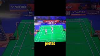 PLOT TWIST #badminton #badmintolovers #sportmanship #pbsi #tarkam