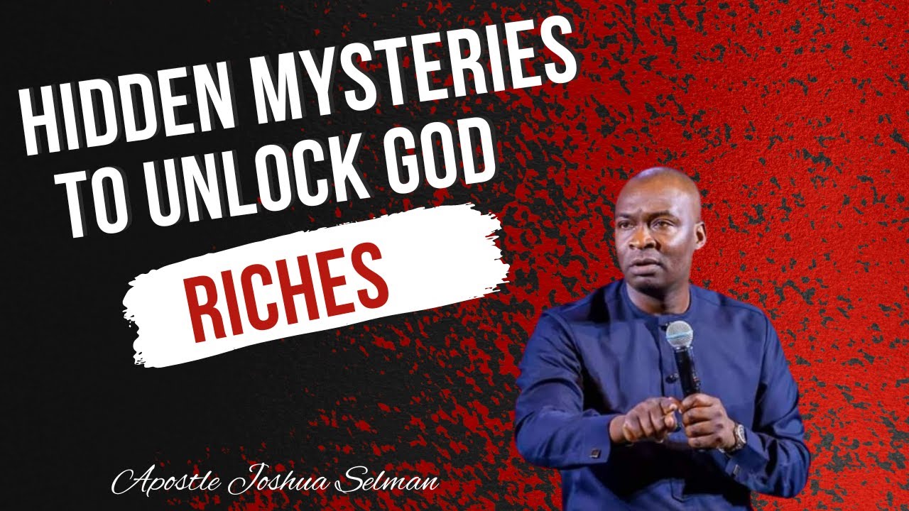 Three Reasons Why GOD Gives Power To Get Wealth Apostle Joshua Selman Three reasons why god gives power to get wealth apostle joshua selman