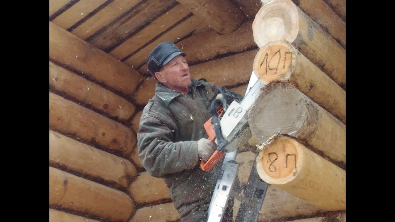 Изготовление, доставка и сборка сруба дома из бревна ручной рубки с ...