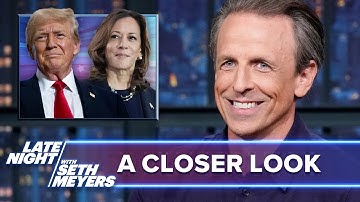 Seth Meyers Catches Up on the Worst Three Weeks of Donald Trump