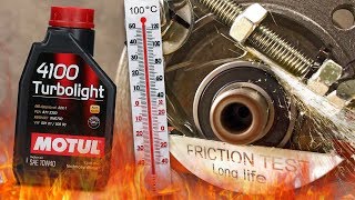 Motul 4100 Turbolight 10W40 Jak skutecznie olej chroni silnik? 100°C
