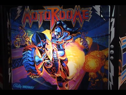 1986 Bally MOTORDOME Pinball Machine 
