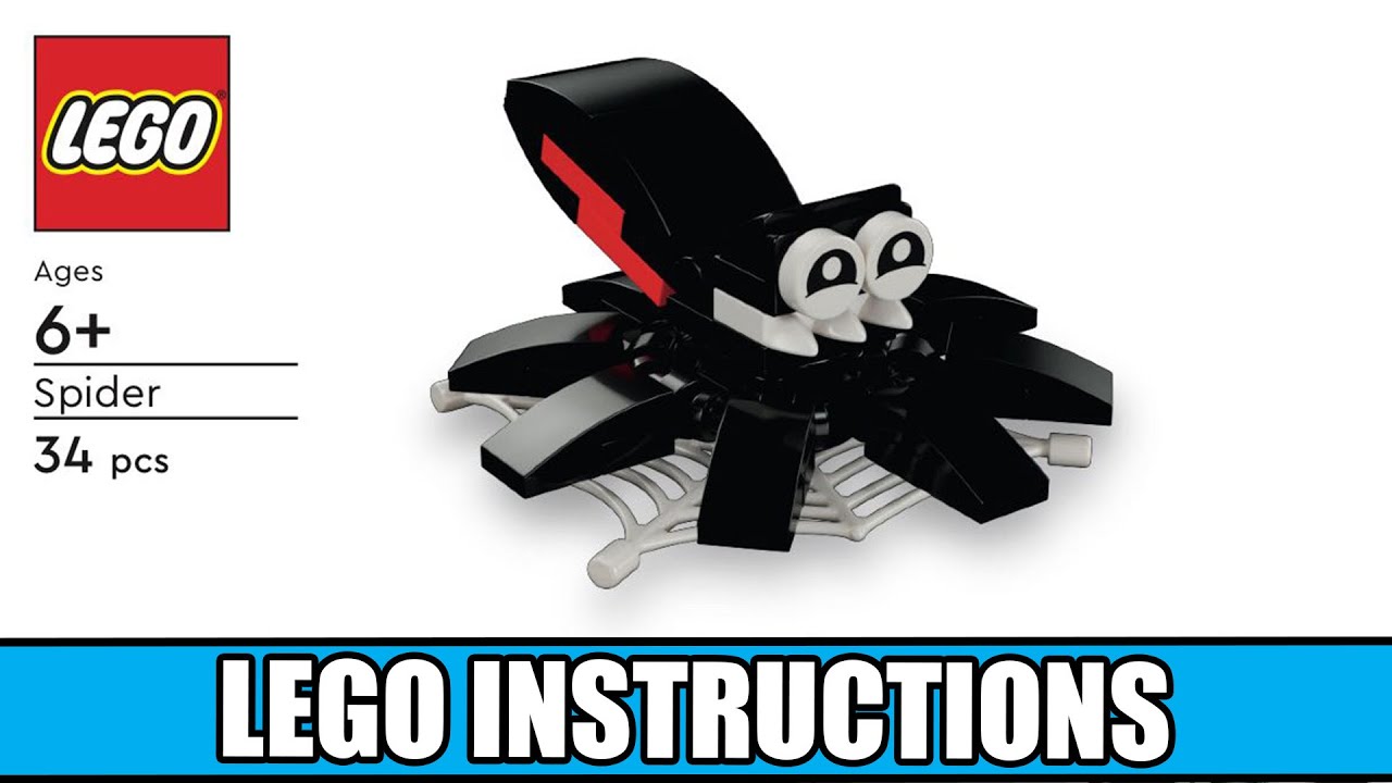 Make & Take - Halloween Spider LEGO instructions