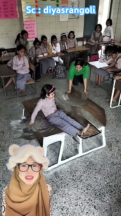 Wah ternyata itu cuma gambar ⁉️ehh tapi dia koq berubah jadi gambar juga 😱 diyasrangoli