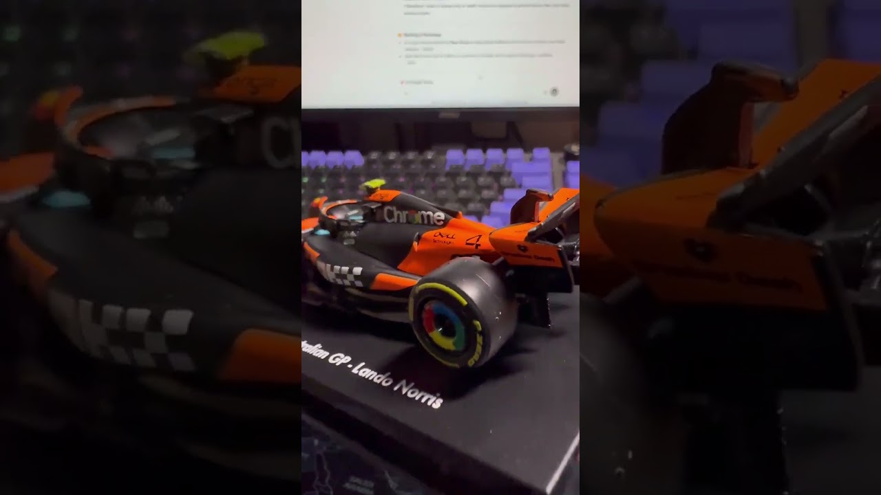McLaren MCL39 Australian GP 2025 f1 winner in Manipuri 