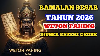 Weton Pahing: Pursued by Fortune! Ancient Primbon Reveals Major Prophecies for 2026!