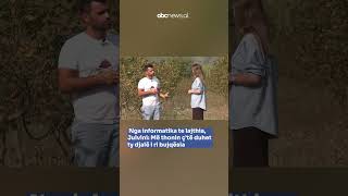 Nga informatika te lajthia, Julvini: Më thonin ç’të duhet ty djalë i ri bujqësia| ABC News Albania