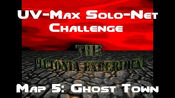 Final Doom: The Plutonia Experiment (UV-Max Solo-Net Challenge) - Map 5: Ghost Town