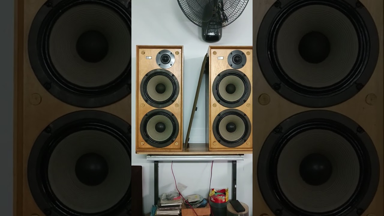 Trio LS-3000 Speaker Test - YouTube