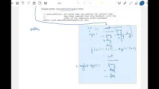 AP Computer Science FRQ- ArrayList - 1 WordList