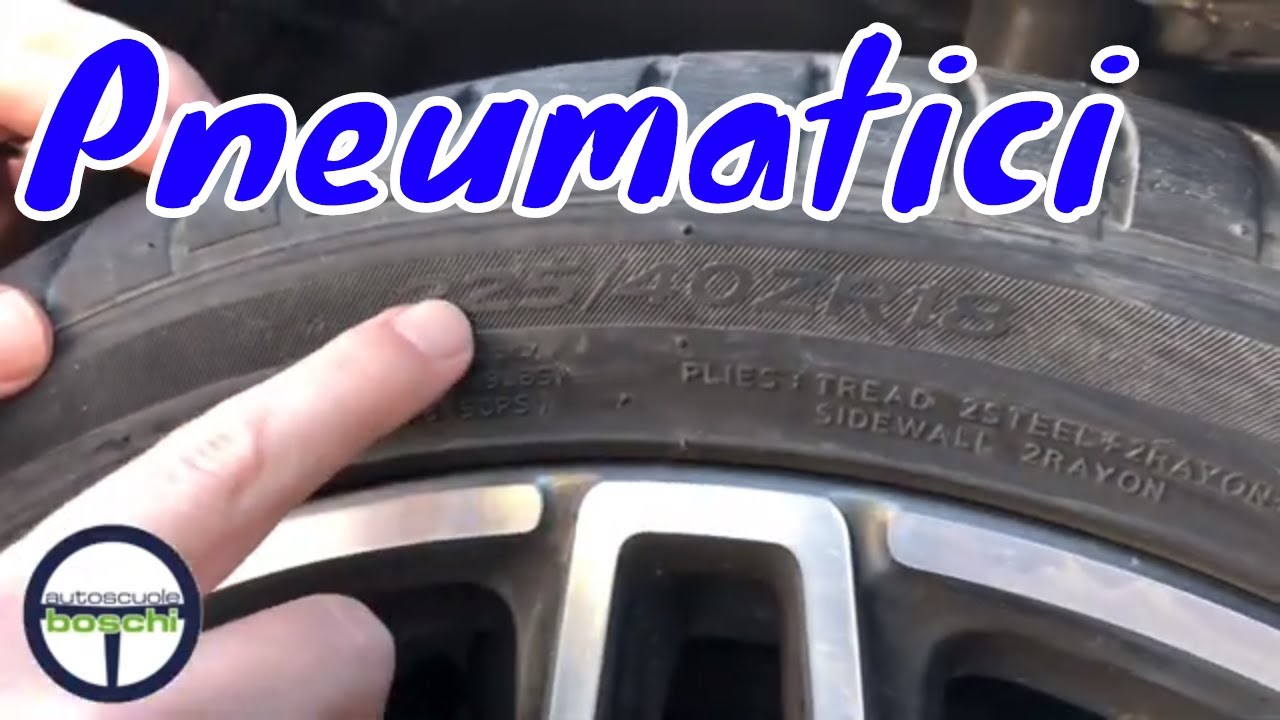 Cosa dobbiamo sapere sui pneumatici | esame della patente | autoscuola Boschi