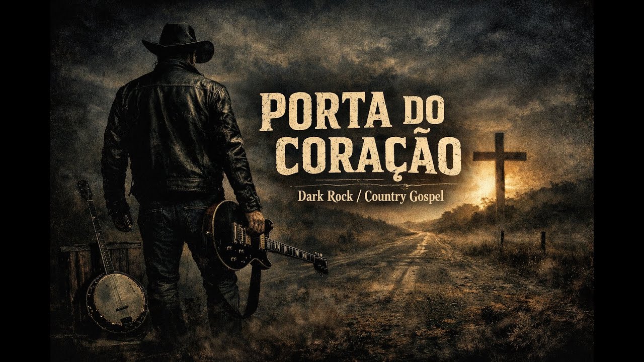 Porta do Coração | Dark Rock / Country Gospel | Rock Cristão Sombrio | Letra