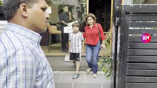 Shahrukh Khan’s Son Abram Khan Spotted At Restaurant In Bandra