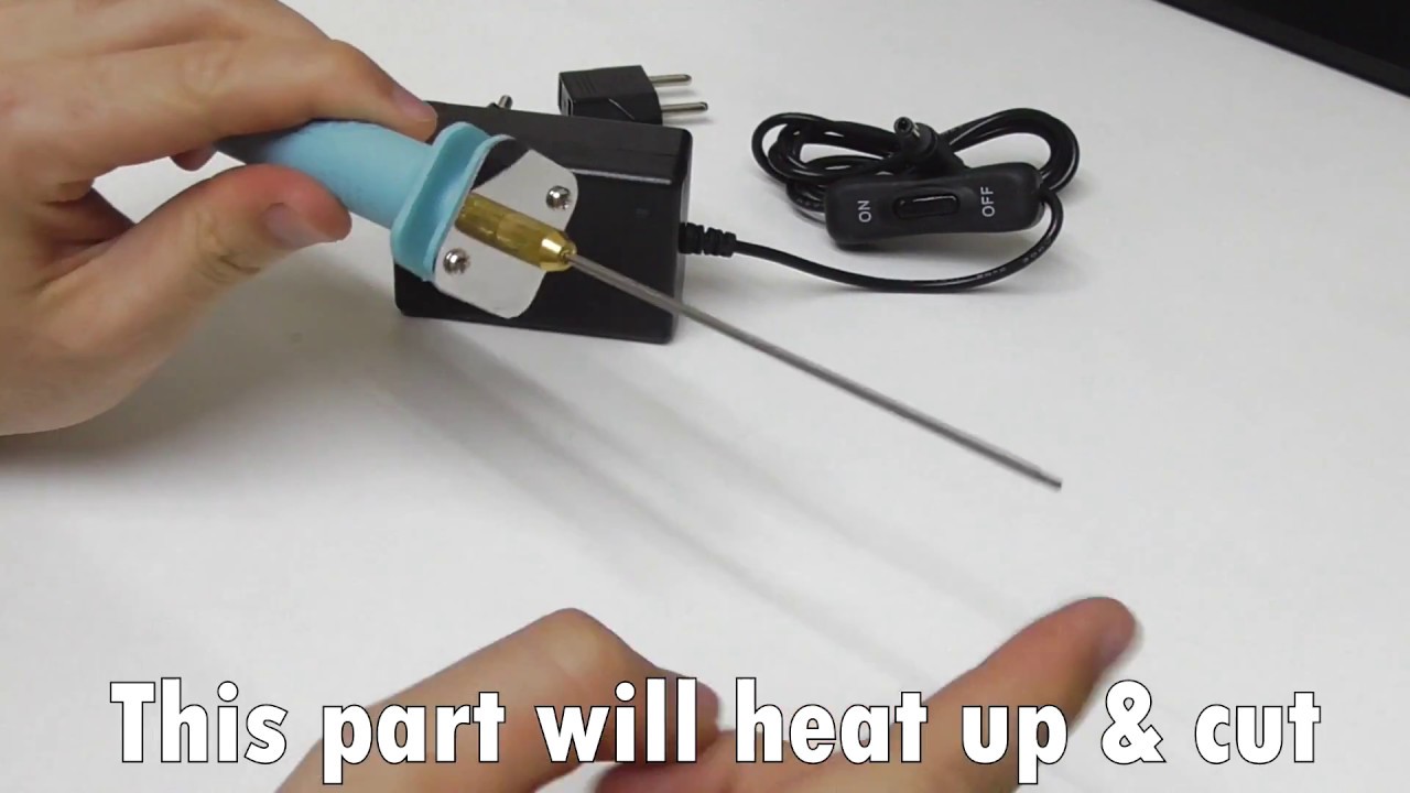 Electric Foam Cutter Pen Polystyrene Hot Wire Styrofoam Cutting Pen Tool NEW