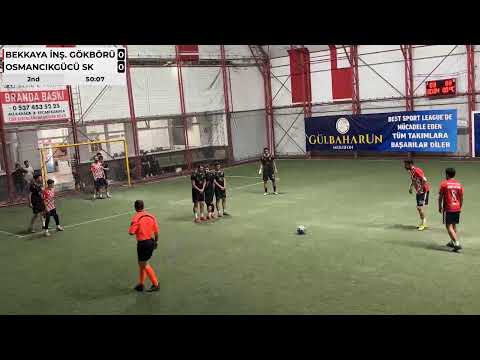 Bekkaya İnşaat Gökbörü FK ile Osmancık Gücü maç yayını
