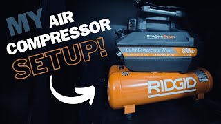 Best Compact Air Compressor Setup For Detailing Ridgid 4.5 Gallon 200 PSI by Detail Projects 8,238 views 4 months ago 15 minutes