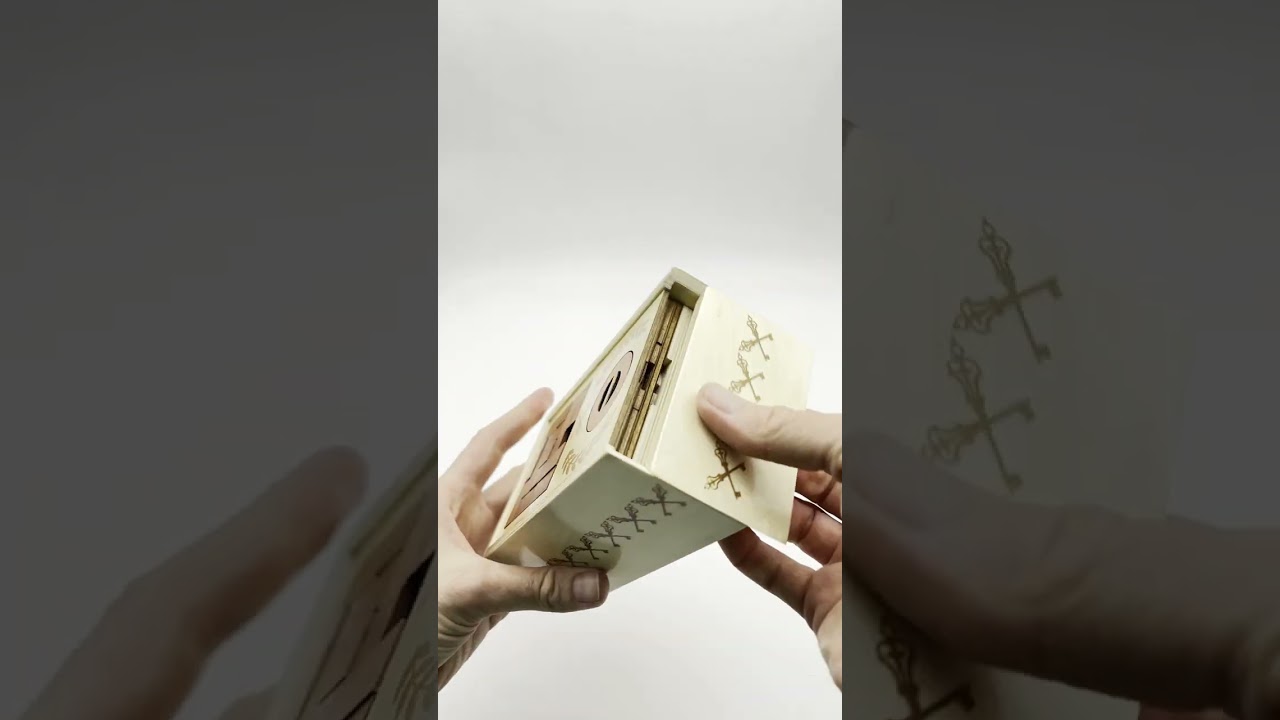 Project Genius: Roman Lock Box - Brainteaser Puzzle