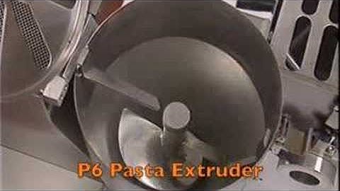 P6 Pasta Extruder Video
