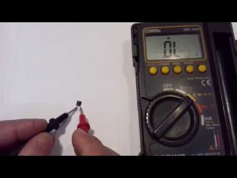 فيديو: كيفية فحص الترانزستور باستخدام جهاز اختبار
