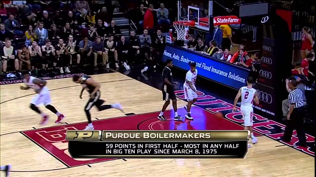 A.J. Hammons Two-Handed Jam vs. Rutgers