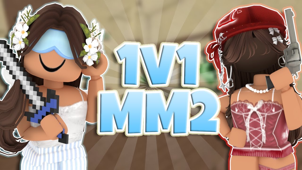 1v1 avec une ABONNÉE sur MURDER MYSTERY 2 (Roblox)