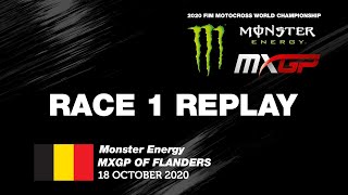 Monster Energy MXGP FLANDERS 2020  Replay MXGP Race 1