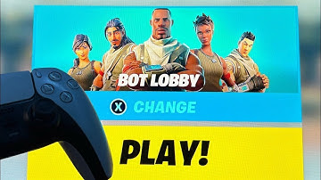 How To Get BOT LOBBIES in Chapter 7 Fortnite! (Easy Working Method)