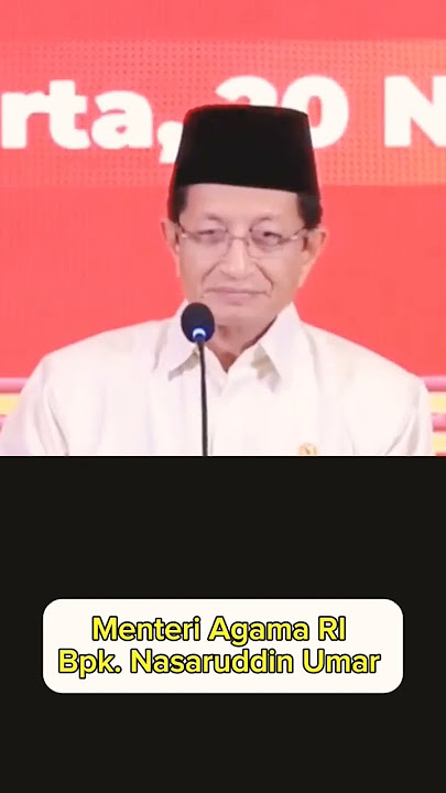Menyejukkan hati nasihat Menteri Agama RI #nasaruddinumar #motivasi #beragama #menag #damai