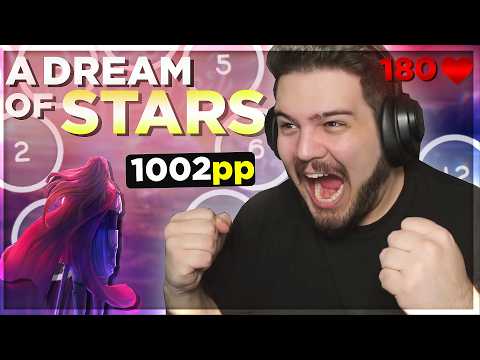 GRANDPA STILL GOT IT osu! 8.45 ⭐ A Dream Of Stars +1002pp