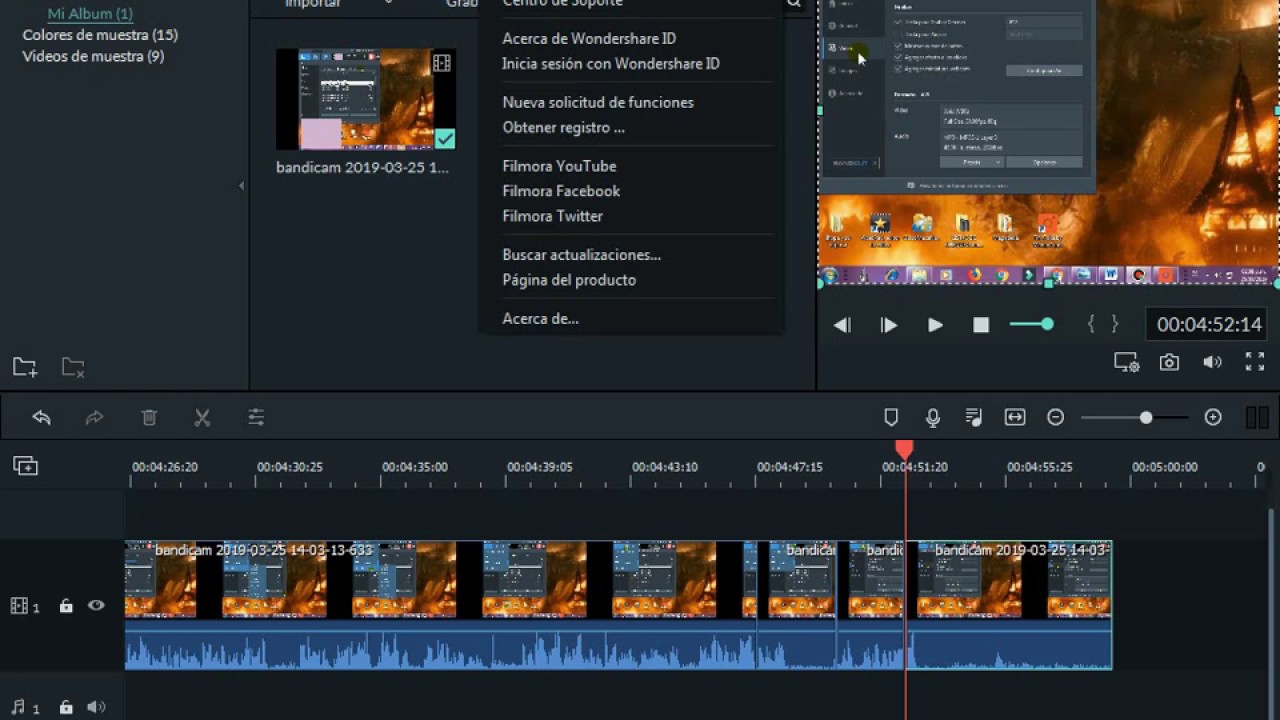 Como guardar mi video en filmora 9 - YouTube