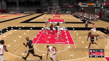 NBA 2K21 2-Way Pass-First Point going Crazy Point Gawd